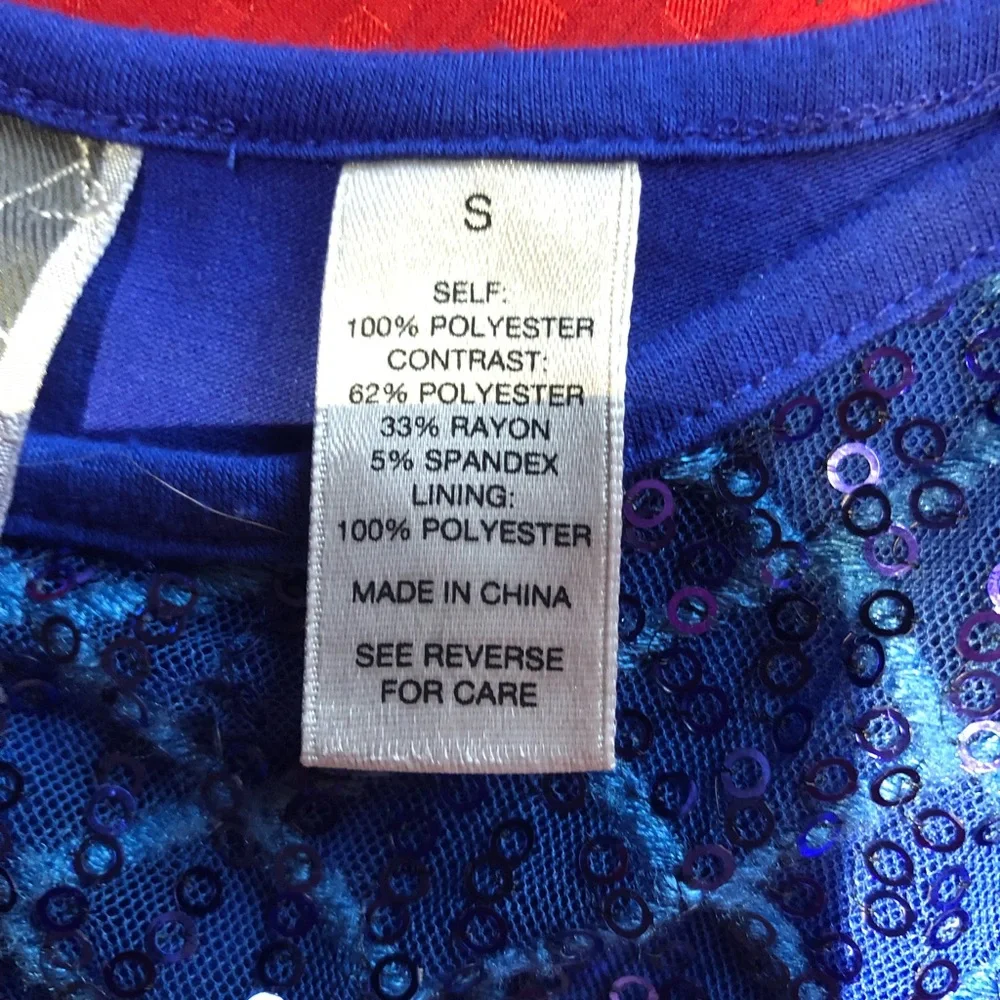 BKE Vibrant Blue Sequin Tank Top - Picture 4 of 11